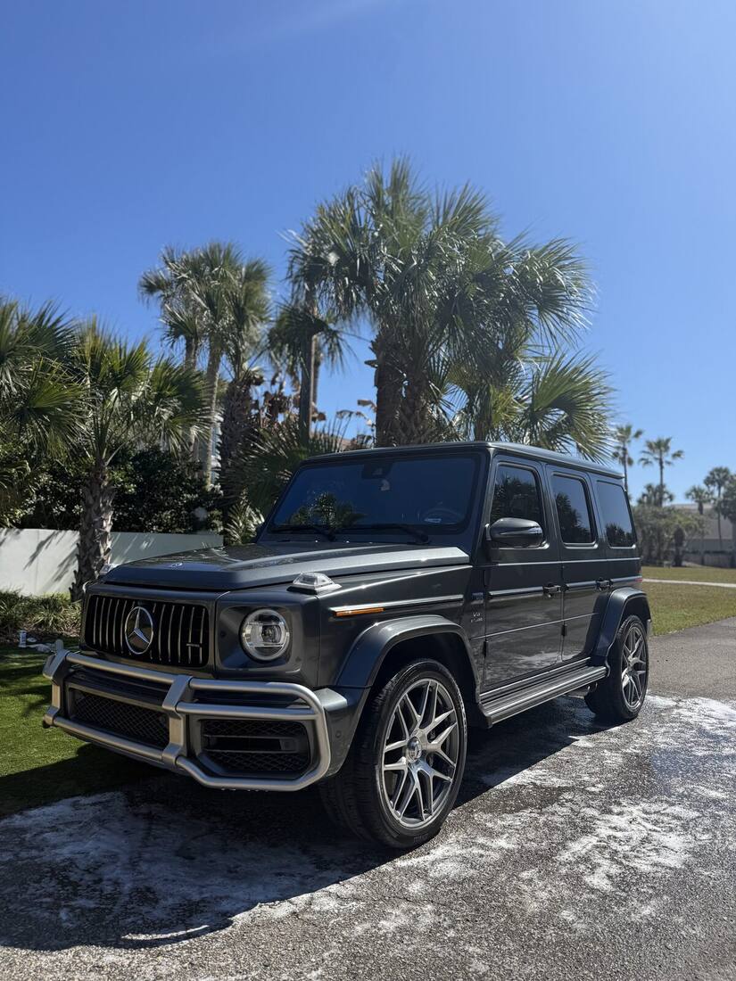 Mercedes-AMG G63 after a full mobile detail